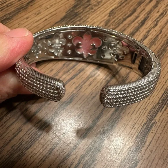 Judith Ripka Caged Heart bangle - Picture 3 of 5
